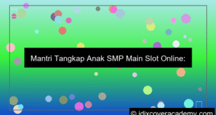 Cek Mantri Tangkap Anak Smp Main Slot Online
