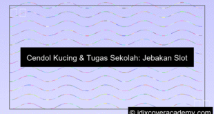 Cendol Kucing Sebar Slot Online Lewat Tugas Sekolah