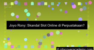 Joyo Rony Pasang Slot Online Di Perpustakaan