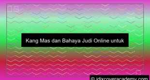 Kang Mas Pasarkan Slot Online Ke Bocah Smp